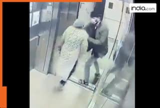 AIIMS Bhopal horror: Man snatches woman's mangalsutra inside lift; viral video sparks outrage