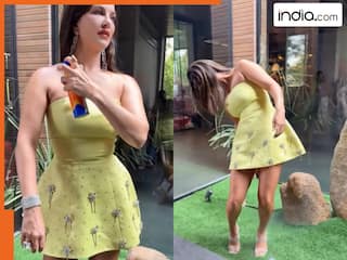 Viral Video: बॉडी परफ्यूम यूज करने के बीच ये क्या करने लगीं सनी लियोनी, देखकर वीडियो बनाने वाले के भी उड़े होश