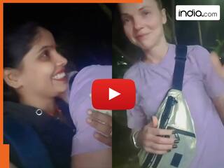 VIDEO: गूगल मैप्स फेल हुआ तो डर से कांप गई विदेशी महिला, फिर फरिश्ते की तरह पहुंचीं सिंधु कुमारी | देखें वीडियो