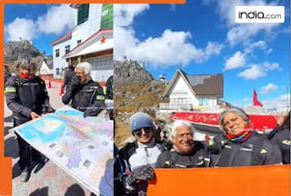 Women riders' group covers Bengaluru, Sikkim, Nepal, Bhutan to reach Nathula Pass; internet gets amazed | WATCH viral video