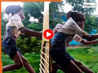 Stunt Ka Video: चलती ट्रेन पर ये क्या करने लगे चाचाजी, देखकर हिल ना जाओ तो कहना | देखिए ये वीडियो
