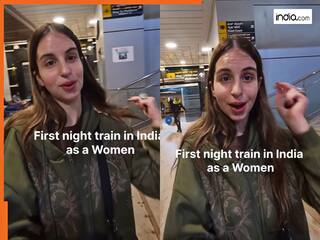 Train Ka Video: पहली जर्नी में ही इंडियन ट्रेन से इंप्रेस हो गई विदेशी लड़की, वीडियो शेयर कर कही दिल की बात | देखिए