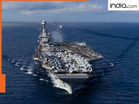 400 स्टैच्यू ऑफ लिबर्टी के बराबर वजन, एक साथ खड़े हो सकते हैं 75 एयरक्राफ्ट, ट्रंप ने ईरान की तरफ रवाना किया 'मौत'