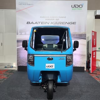 Mahindra Launches UDO Electric Three-Wheeler