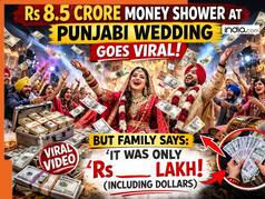 Rs 8.5 crore ‘Money Rain’ at punjabi wedding? Viral video shocks internet, family reveals truth