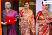 Union Budget 2026: From FM Nirmala Sitharaman to Rekha, Vidya Balan, how Kanjivaram saree became India’s timeless power statement