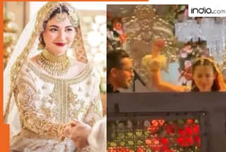Pakistani actress Hania Aamir marries Asim Azhar in private nikah? Viral video sparks buzz — WATCH