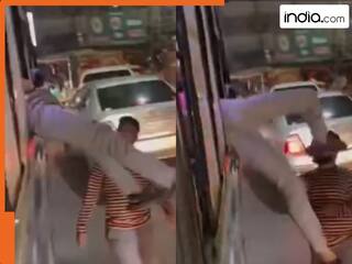 Chor Ka Video: फोन छीनने आए चोर को ही खिड़की पर लटका दिया, फिर ऐसी मार पड़ी बिलबिला गया बेचारा | देखें फनी वीडियो