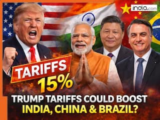 Will Donald Trump's new 15 percent US tariff policy boost India, China and Brazil? Here's what report suggests