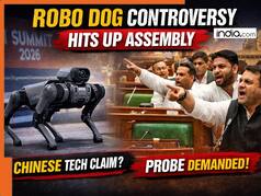 Galgotias University AI summit row reaches UP Assembly, Akhilesh Yadav’s party seeks investigation into Chinese Robodog claim