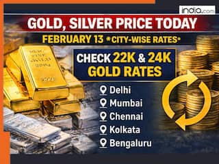Gold Price February 13: Check 18, 22, 24 carat gold prices in Chennai, Mumbai, Delhi, Kolkata, and other cities of India