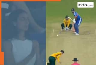 WATCH: Mahieka Sharma claps after Hardik Pandya's wicket in T20 World Cup 2026, faces backlash as video goes viral