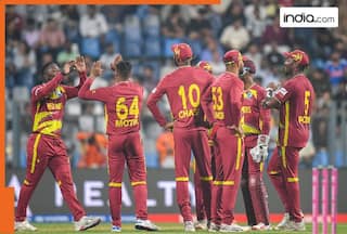 T20 World Cup 2026: Shimron Hetmyer, Gudakesh Motie star as West Indies seal MASSIVE 107-run win over Zimbabwe in Super 8 clash