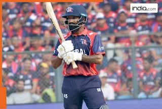 Kushal Bhurtel and Dipendra Airee star as Nepal BREAKS 12-year T20 World Cup drought with seven-wicket win over Scotland