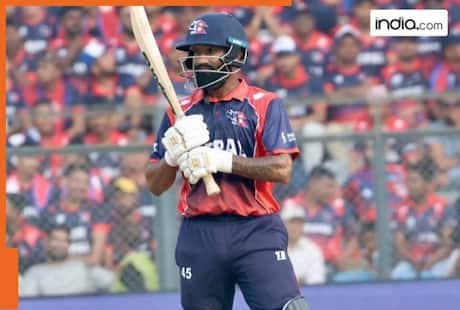Kushal Bhurtel and Dipendra Airee star as Nepal BREAKS 12-year T20 World Cup drought with seven-wicket win over Scotland