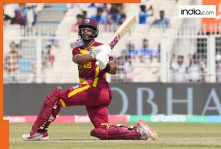 WATCH: 6, 6, 6, 6… West Indies captain Shai Hope EXPLODES in T20 World Cup 2026 match vs Italy, smashed 28-ball fifty in Kolkata