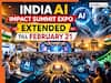India AI Impact Summit Expo extended by a day, event to continue till February 21 amid huge response