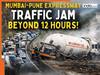 Mumbai-Pune Expressway traffic jam stretches beyond 12 hours after flammable gas tanker...