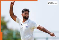 WATCH: Auqib Nabi creates HISTORY in Ranji Trophy final vs Karnataka, Delhi Capitals star puts Jammu and Kashmir on cusp of glory