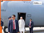 अचानक हाइवे पर उतरा PM मोदी का भारी भरकम विमान, लैडिंग करते ही बना नया कीर्तिमान; देखें Video