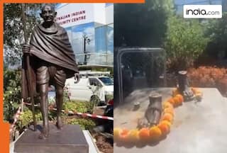 Mahatma Gandhi's 426 kg bronze statue stolen in Melbourne, Australia