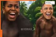 Trump posts AI video of Barack and Michelle Obama depicted as monkeys; draws flak: Watch video