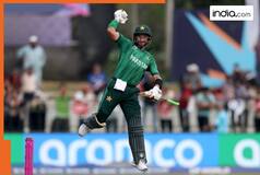 WATCH: Sahibzada Farhan SLAMS maiden T20 World Cup hundred, becomes second Pakistan batter to...
