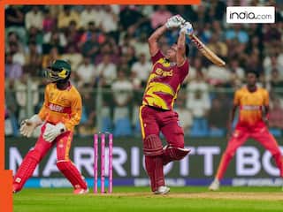 ZIM vs WI: शिमरॉन हेटमायर ने जिम्बाब्वे के उड़ाए छक्के, 7 चौके और 7 सिक्स जड़ते हुए 34 बॉल में ठोके 85 रन