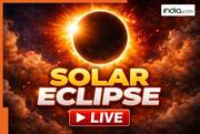 Solar Eclipse Today Live: Will the annual solar eclipse be visible in India? Ujjain observatory chief gives update, says...