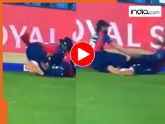 WATCH: रन बचाने के चक्कर में आपस में भिड़े नेपाली खिलाड़ी, नजारा देख सहमे लोग; देखें वीडियो