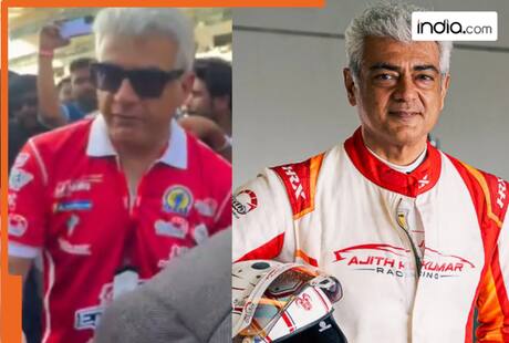 Ajith Kumar calls out fan for bad behavior at Abu Dhabi’s Yas Marina Circuit, video goes viral