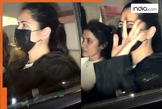 New mom Katrina Kaif makes FIRST public appearance in Mumbai after welcoming Son Vihaan with Vicky Kaushal, video goes viral