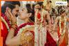 Vijay Deverakonda–Rashmika Mandanna look dreamy and deeply in love in traditional South Indian attire; official Virosh wedding pics out