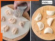 एक बार में बन जाएंगी 7 गुजिया, बस फॉलो करें राधिका मारू की स्टील के गिलास वाली ये ट्रिक