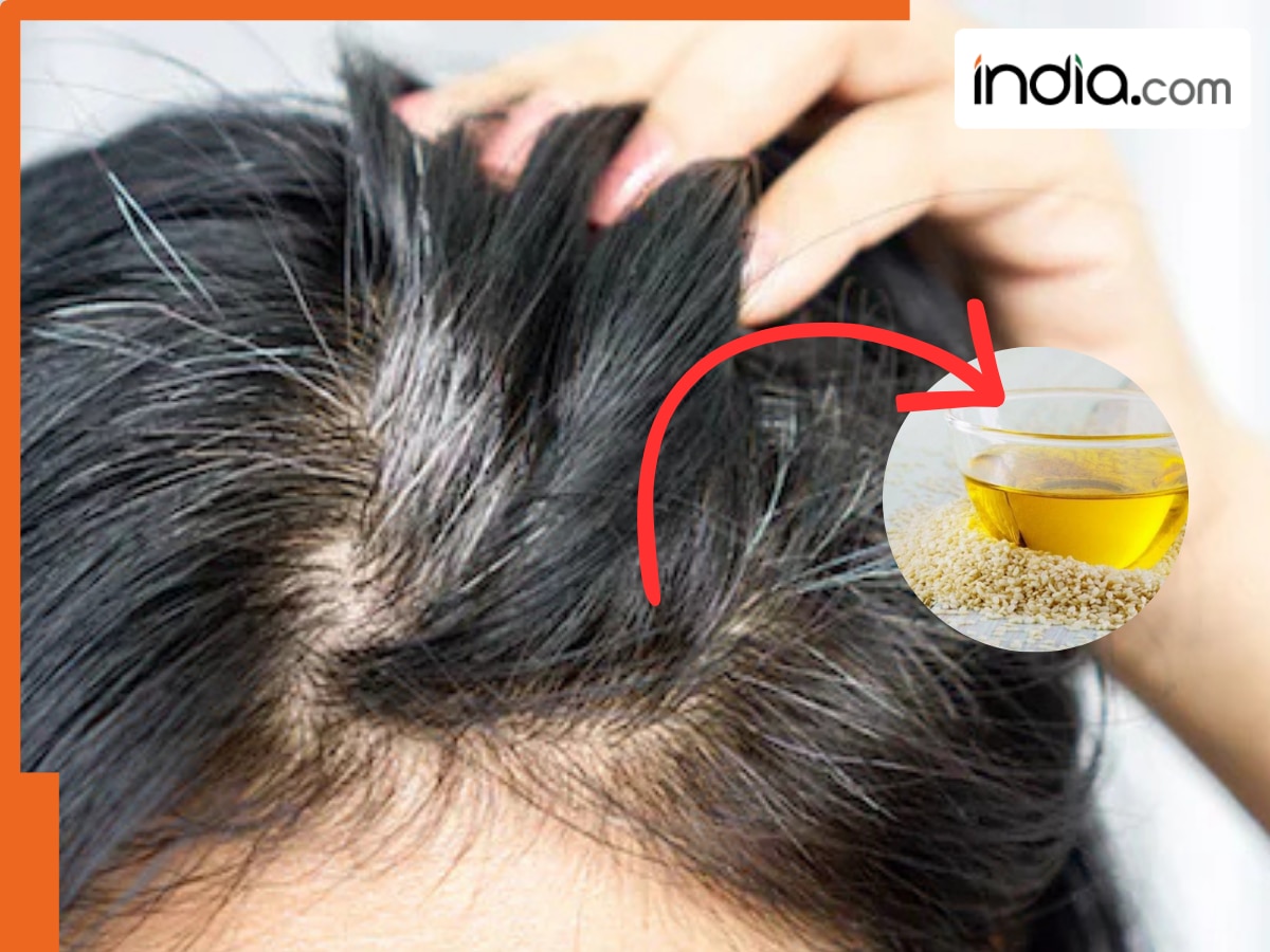 सफेद बालों का होगा अंत! नारियल तेल ये नुस्खा आएगा काम, जड़ से काले निकलेंगे बाल