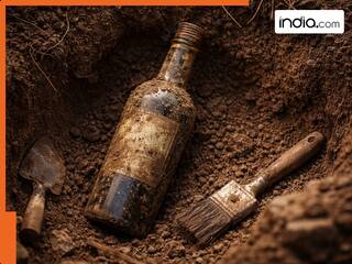खुदाई के दौरान मिट्टी से लतपथ मिली रहस्यमयी शराब की बोतल, जिसमें छिपा 150 साल पुराना बेशकीमती खजाना