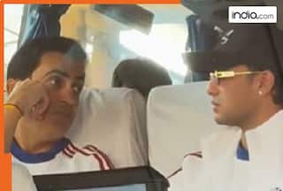 WATCH: Gautam Gambhir's HEATED chat with Abhishek Sharma on team bus goes viral ahead of Zimbabwe match