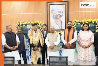 Star player Vaibhav Suryavanshi meets Bihar CM Nitish Kumar and receives a cheque of Rs...