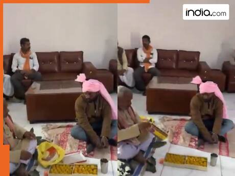 VIDEO: प्रेमिका से मिलने पहुंचा था प्रेमी मगर पकड़ा गया बेचारा, पहले खूब पीटा फिर खुशी-खुशी कराई शादी | देखें वीडियो