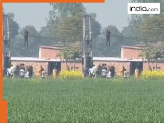 Viral Video: गर्लफ्रेंड से शादी कराओ तब ही नीचे आऊंगा, हाईटेंशन लाइन पर लटकर जिद करने लगा लड़का