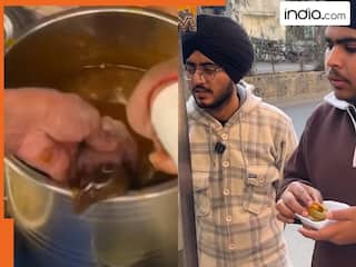 VIDEO: सड़क किनारे मजे से खाते हैं गोलगप्पे तो ये वीडियो देख लो आज, रोंगटे खड़े हो जाएंगे