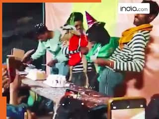 VIDEO: कुछ ना मिला तो बकरियों का ही बर्थडे सेलिब्रेट करने लगा शख्स, पहले दावत खिलाई फिर खूब नचाया
