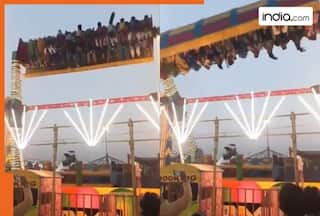 Faridabad Surajkund fair's swing collapses, leaving several injured; scary video of accident surfaces