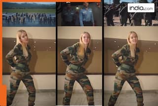 'Ghar Kab Aaoge': Russian girl's dance to tunes of Border 2's famous song leaves internet emotional | Watch viral video