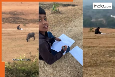Karnataka boy’s 5:30 am study routine under open sky goes viral; internet says, ‘bro is an inspiration’ | Watch viral video