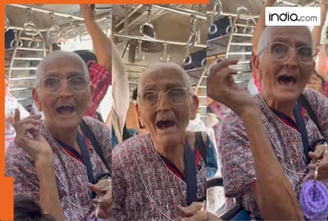 89-year-old Mumbai woman pays her family for staying with them by selling handmade bracelets in local trains | Watch viral video