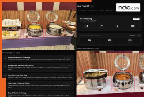 AI will now help guests at Indian weddings select dishes from buffets, testing yields 'decent results'