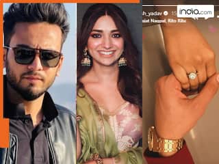 Elvish Yadav gets engaged to Jiya Shankar? Shares hand-in-hand photo with a big diamond ring: 'Found my...'