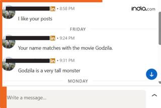 Pakistani HR gets compared with movie creature ‘Godzilla’ on LinkedIn by man; internet gives him ‘brownie points’ | Check viral post