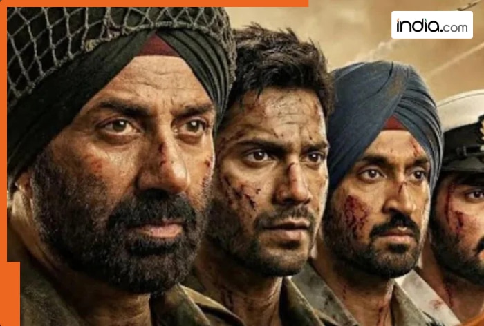Border 2 Box Office Collection Day 18: Sunny Deol’s war drama sees sharp Monday fall after entering Rs 300 crore club, earns...